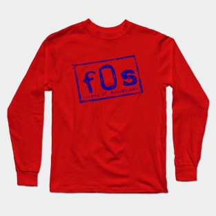 FOS NWO Style Blue Long Sleeve T-Shirt